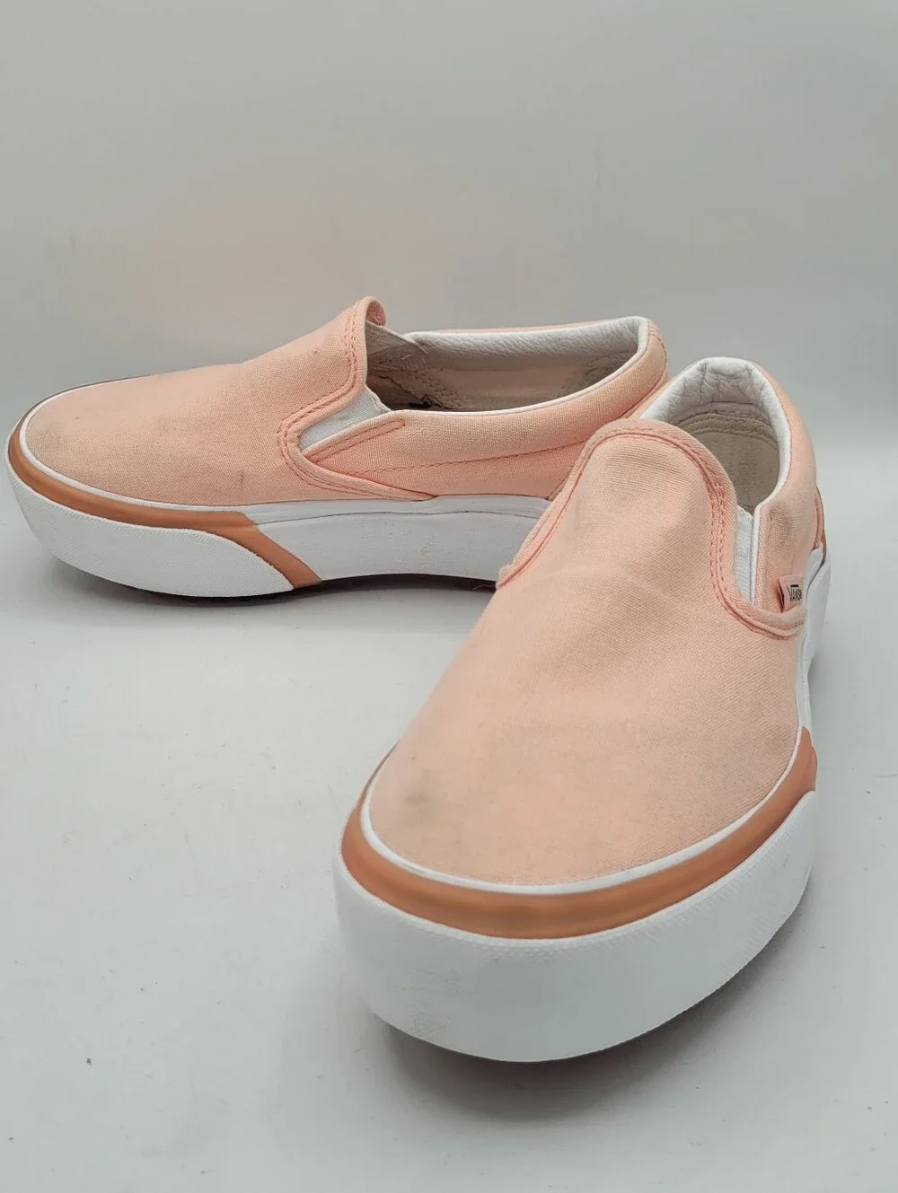 Vans Stacked Peach Platform Size 6 In Womens 4.5 In Mens